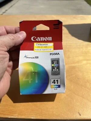Canon CL41 0617B002AA Ink Cartridge Color Genuine iP6220D iP6210D iP2600 iP1800 - Image 1 of 3