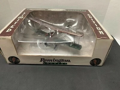 REMINGTON COUNTRY 1917 SOPWITH PUP GEARBOX DIE-CAST AIRPLANE TURKEY AMMO NEW - Image 1 of 4