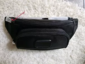 New With Tags TUMI GEN 4.3 Waist Pack Fanny Pack  Black MSRP $250 - Picture 1 of 3