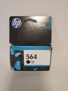 HP 564 Original Black Ink Cartridge, Exp. 07/2022 - Picture 1 of 4