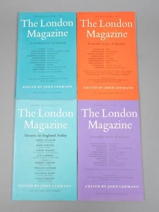 The London Magazine x 4 John Lehmann Vol 1 Number 1 1st Edition 1954-1956 - Picture 1 of 9