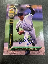 Vic Darensbourg # to 7750 Signed 1994 Signature Rookies Draft Picks Hologram COA