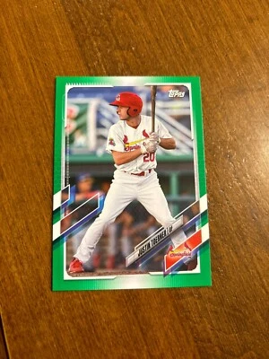 Justin Toerner 2021 Topps Pro Debut Green PD-120 St. Louis Cardinals /99 - Image 1 of 2