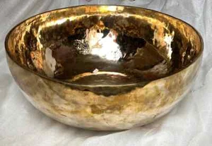 20 inches Extra Large Singing Bowl-Sound Therapy Bowl-Deep Sound Vibration Bowl - Picture 1 of 6