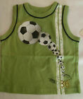 CARTERS Green Sleeveless 12 18 Month Soccer Shirt Choice NWT