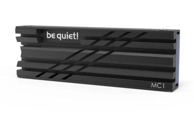 be quiet! MC1 PRO M.2 Simple et Double Face M.2 2280 Modules SSD Refroidisseur - Photo 1/2