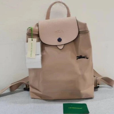 Longchamp Le Preage Original PinkBeige Nylon  Backpack Outlet Unused　U.S.A　DDP - Image 1 of 4