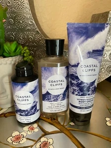 bath and bodyworks Coastal cliffs men’s collection brand new - Picture 1 of 3