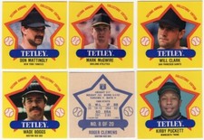 Orel Hershiser #10 1989 Tetley Tea square