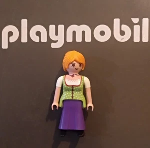 PLAYMOBIL FIGURA ALDEANA , BELÉN , GRANJERA 2/8/18 - Picture 1 of 1
