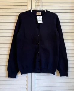 NWT CREWCUTS Girls Navy Blue Cotton Cardigan sz.10 - Picture 1 of 4