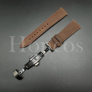 Correa de reloj de cuero vintage de 18-22 mm con cierre de liberación rápida para Seiko SKX DBN - Imagen 1 de 20