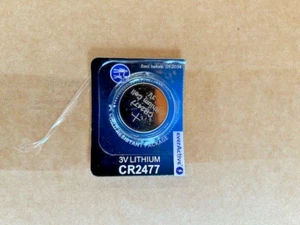 1X 3V Lithium Coin Cells Button Battery EverActive CR2477 2477 BR2477 KCR2477 - Imagen 1 de 2