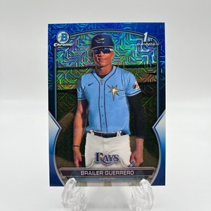 2023 Bowman Chrome Brailer Guerrero #BCP-240 Mega Box Blue Mojo Refractor /150