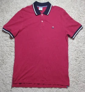 Brooks Brothers 1818 Polo Shirt Men's L Red Slim Fit Preppy Golf Short Sleeve - Picture 1 of 9