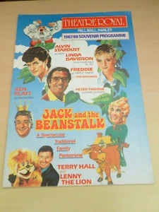 Programa Panto 1987 Alvin Stardust Freddie & Dreamers Terry Hall & Lenny Hanley - Imagen 1 de 4