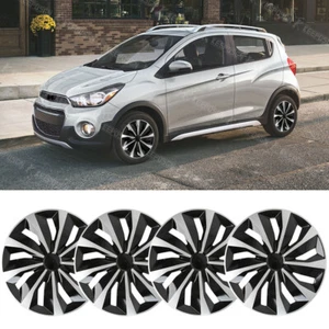 For Chevy Spark Set of 4 15" Hubcap Wheel Rim Cover Hub Cap For R15 Steel Wheel - Picture 1 of 15