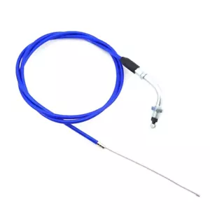 Blue 51" Gas Throttle Cable For 50cc 60cc 80cc Motorized Bicycle Push Motor Bike - Picture 1 of 7
