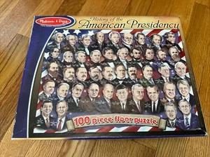 Melissa & Doug Presidents Of The US 100 Piece Floor Jigsaw Puzzle - Picture 1 of 2