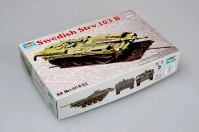 Hobbyboss 07248 1/72 Armored Car Sweden Strv 103B MBT Main Battle Tank Model Toy - Image 1 of 3