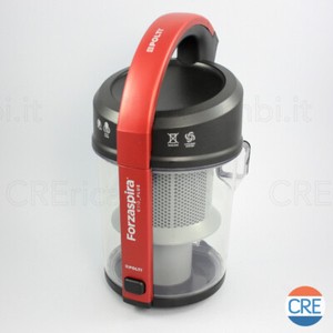 Aspirador Polti Forzaspira C110 Plus | 800W, Clase A, Sin bolsa, HEPA