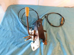 John Deere L118 PTO Lever Shift Cable w/Spring + Choke Control + Throttle Cable - Picture 1 of 11