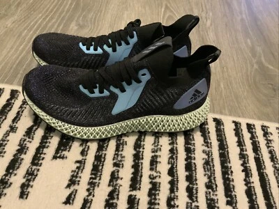 Кроссовки беговые мужские Adidas AlphaEdge 4D Goodbye Gravity черные размер: 9,5 новые - Изображение 1 из 4