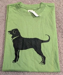 Vintage Y2K The Black Dog Martha's Vineyard 2001 grün T-Shirt Made in USA Herren - Bild 1 von 7