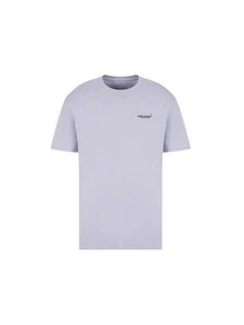 T-shirt Armani Exchange da uomo, in cotone, vestibilità regular, colore Lilla... - Imagen 1 de 2
