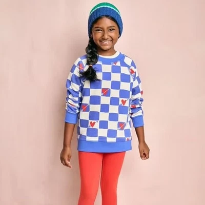 Sudadera Pullover Hanna Andersson Niños 10 Flecha Corazón Rojo Día de San Valentín  Foto 1 de 4