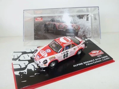 RENAULT ALPINE A110 1600S RALLYE MONTE CARLO 1972 P. MOSS ALTAYA 1:43 10ème - Photo 1/2