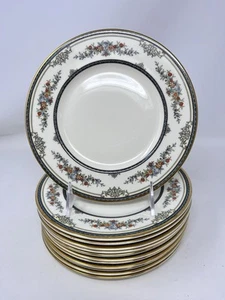 Minton Stanwood Gold Trim Salad Plate 8” England EUC!!!! Inv#23 - Picture 1 of 14