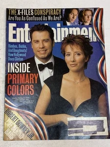 Entertainment Weekly Magazine March 27, 1998 Emma Thompson John Travolta X-Files - Picture 1 of 1