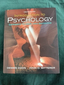 Introduction to Psychology : Gateways to Mind And Behaviour ( Used) - Bild 1 von 5