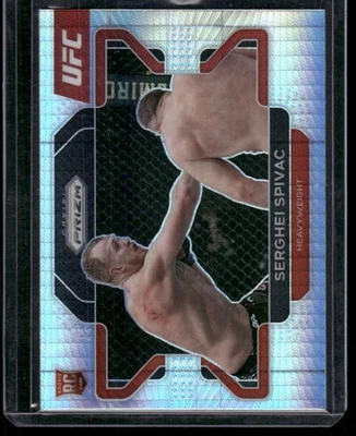 2022 Panini Prizm UFC #70 Serghei Spivac Silver - Image 1 of 2