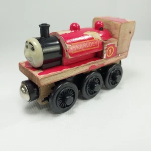 Thomas And Friends Wooden Railway SKARLOEY Red #1 Gullane (Thomas) Limited 2003 - Picture 1 of 13