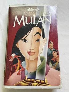 Mulan (VHS, 12747)  Walt Disney Masterpiece Collection Pre Owned VHS Movie - Picture 1 of 5