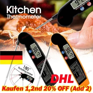 Digitales Lebensmittel Thermometer Truthahn Fleisch Sonde Kochen BBQ MilchKüche - Bild 1 von 19