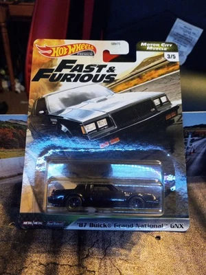 Hot Wheels  Fast & Furious 1:64 Scale Motor City Muscle 87 Buick... ☑ Store More - Image 1 of 4