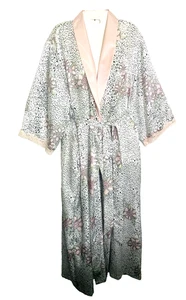 NWT Jones of New York Penoir Set Long L-XL Nightgown Robe Sexy Coquette - Picture 1 of 22