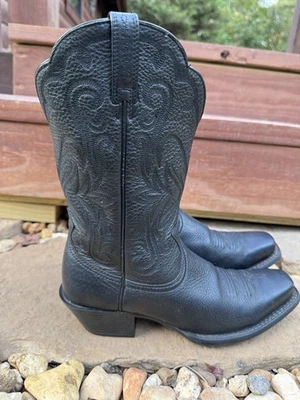 Ariat Women’s 10007596 Legend Western Black Leather Boots Sz 8.5 B - Image 1 of 4