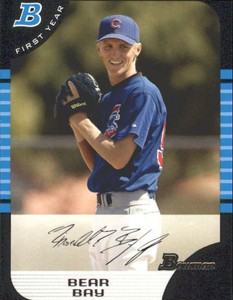 2005 Bowman Baseball Card #256 Bear Bay FY RC