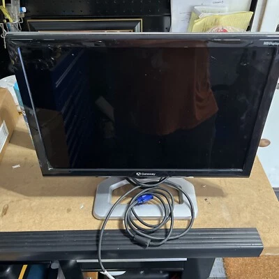 Gateway LP1925 widescreen 19" LCD HD Display monitor DVI-D /VGA  - Image 1 of 3