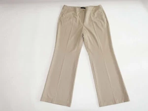 Talbots Women's Heritage Wide Leg Dress Pants Size 18 NWT Tan Beige Slacks - Picture 1 of 7
