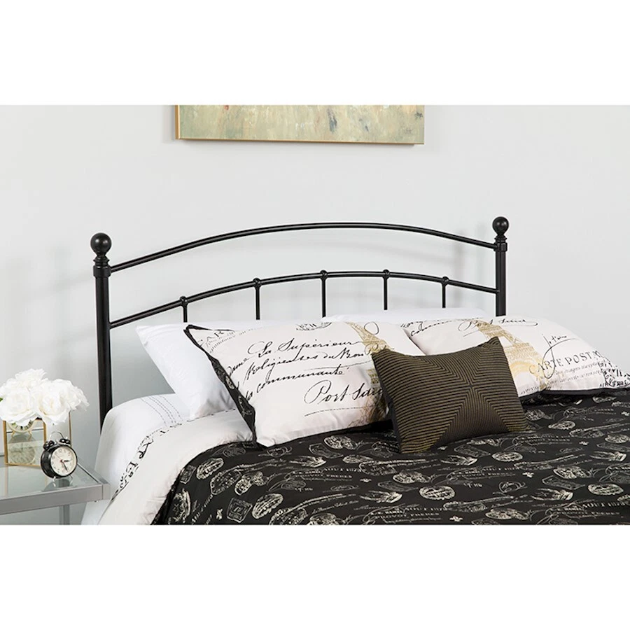 Flash Furniture Woodstock Black Metal Twin Headboard - HG-HB1706-T-GG - Image 1 of 1