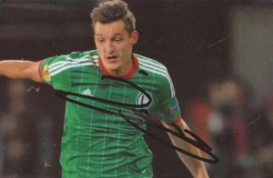 LEGIA VARSOVIA: FOTO DE ACCIÓN FIRMADA MICHAL ZYRO 6x4 + certificado de autenticidad - Imagen 1 de 1
