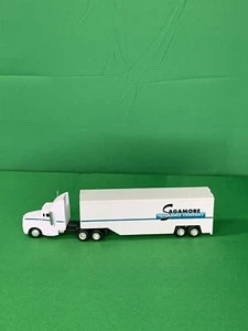RACING CHAMPIONS White Semi Truck, 1992 SAGAMORE INSURANCE COMPANY 7” Long - Picture 1 of 13