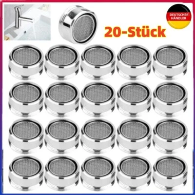 20x M24 Perlator Strahlregler Küche Wasserhahn Sieb Einsatz Mischdüse Perlatoren - Bild 1 von 4