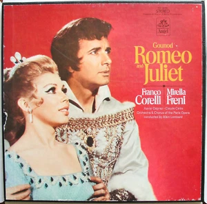 GOUNOD ~ ROMEO & JULIET Angel Stereo 3 LP Record BOX SET Paris Opera Orch. - Bild 1 von 6
