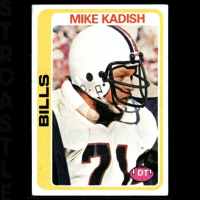 1978 Topps - Mike Kadish #148 Buffalo Bills 🏈 Football Card - Image 1 of 3